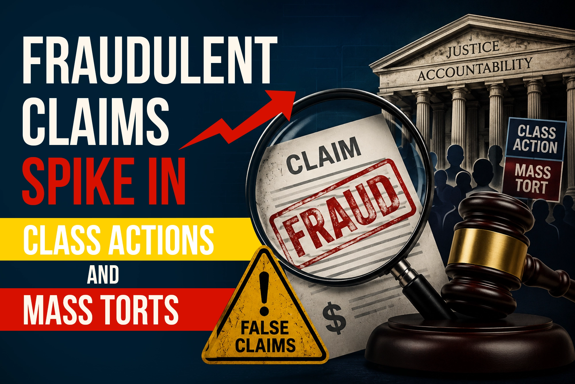 Fraudulent Claims Spike in Class Actions and Mass Torts